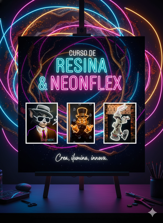 CURSO ONLINE DE RESINA Y NEONFLEX